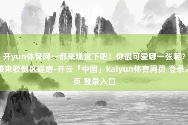 开yun体育网一都来观赏下吧！你最可爱哪一张呢？迎接来驳倒区磋磨-开云「中国」kaiyun体育网页 登录入口